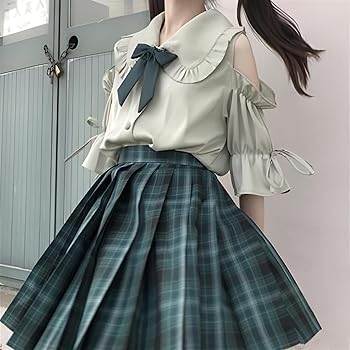 Amazon.co.jp: [Fansaara] 女子高生 制服 コスプレ JK制服 高校